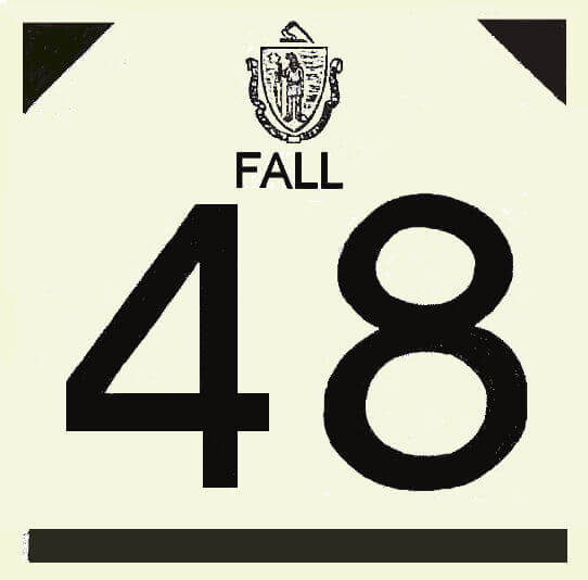 (image for) 1948 Massachusetts FALL INSPECTION Sticker